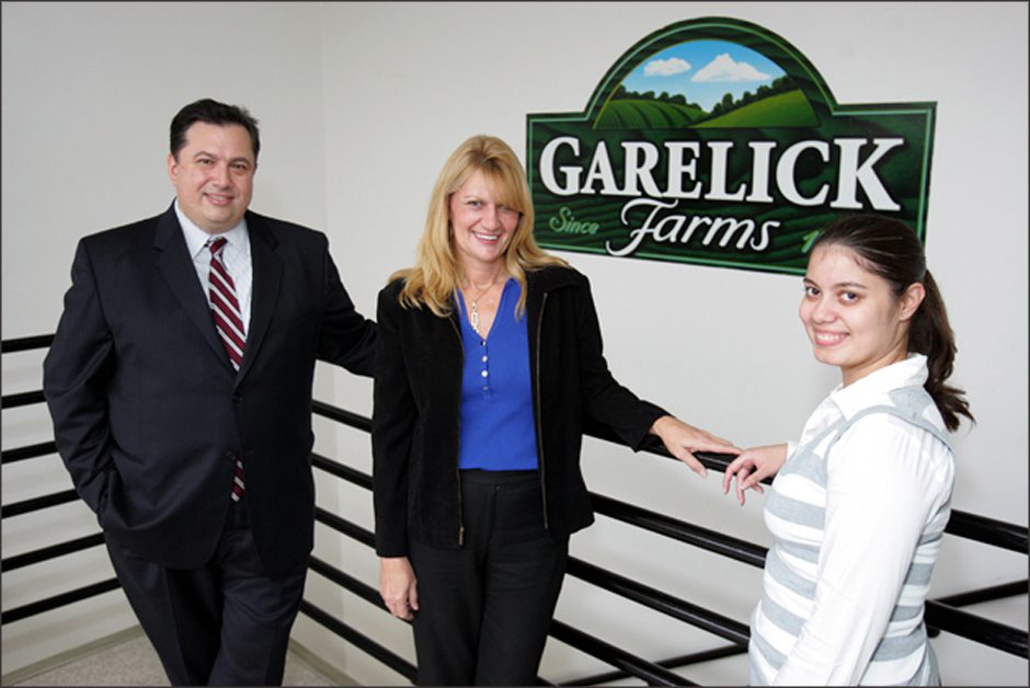 Nick Sarantopolos, Lynn MacKenzie, and Rosemary Mejia at Garelick Farms in Lynn